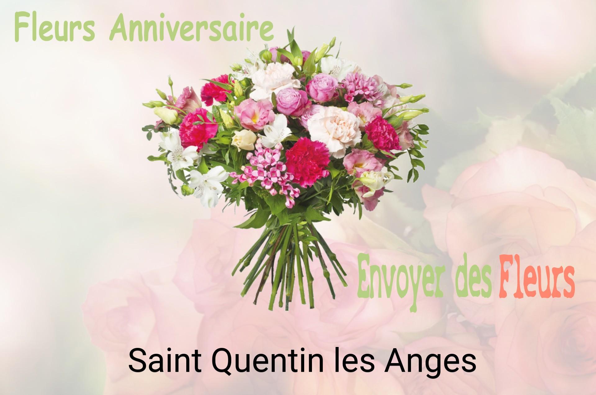 Bouquet de fleurs d’anniversaire livré à Saint-Quentin-les-Anges