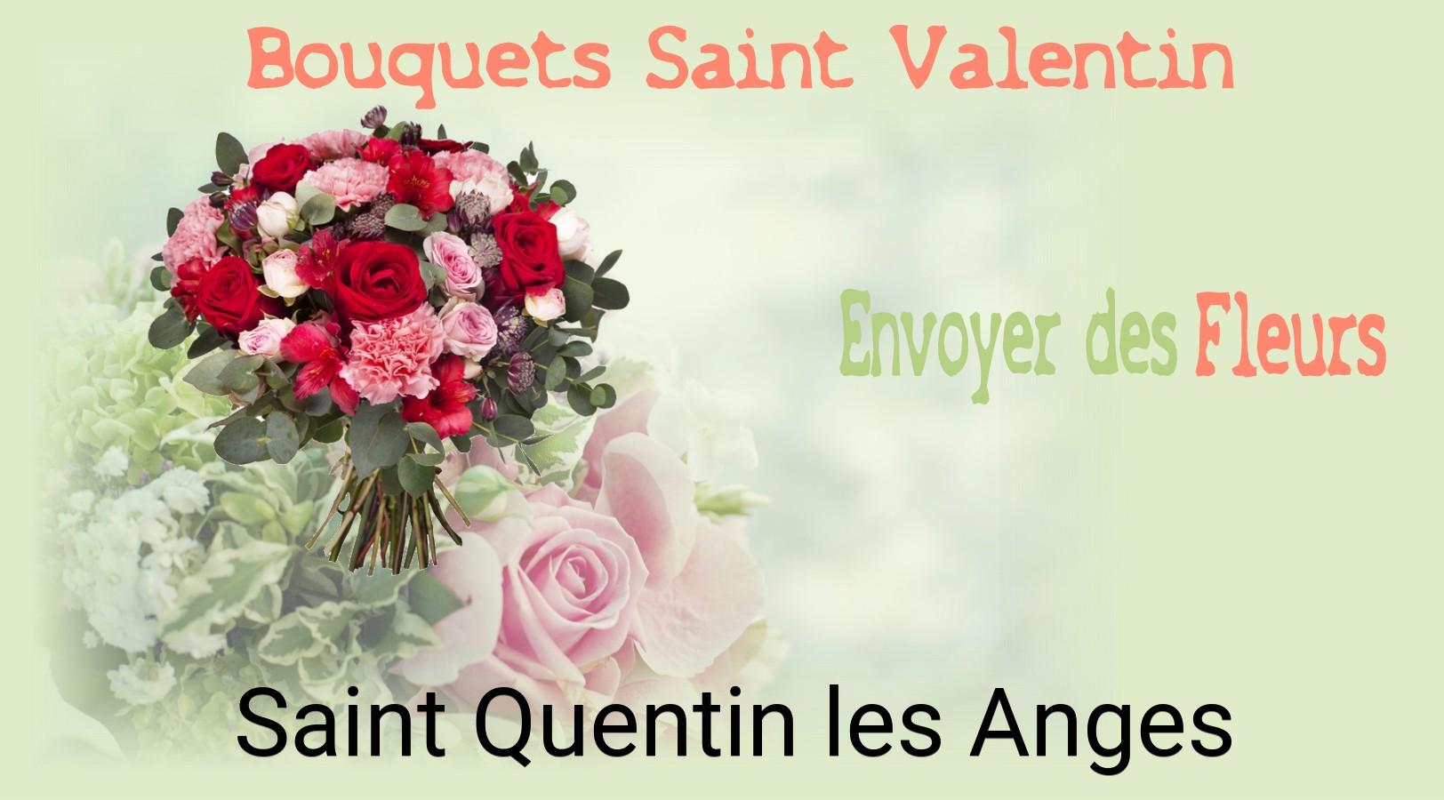 Roses de Saint-Valentin livrées à Saint-Quentin-les-Anges